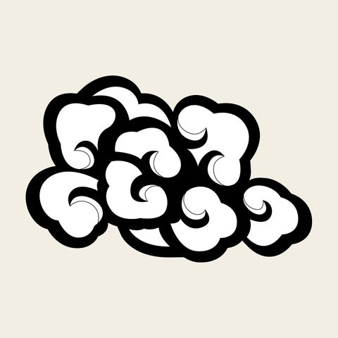 Cloud — Korean traditional motif
